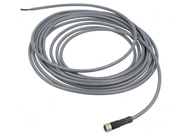 Cablu de Conectare M8 PIN 3 Drept 5m 60VAC 3A