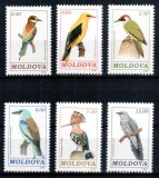 Moldova 1992, Mi #14-19**, fauna, pasari, MNH, cota 5 &euro;!