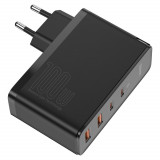 &Icirc;ncărcător Rapid Baseus Gan2 Pro 100W Usb / Usb Tip C &Icirc;ncărcare Rapidă 4+ Livrare Putere Negru CCGAN2P-L01