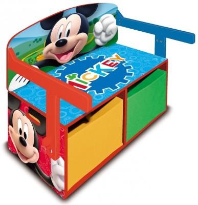 Mobilier 2 in 1 pentru depozitare jucarii Mickey Mouse Clubhouse foto