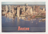 FS3 - Carte Postala - SUA - Boston Harbor , circulata 1998, Fotografie