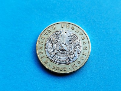 100 Tenge 2002 Kazahstan-XF+ foto