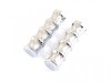 Set Mansoane Ghidon Moto Cromate Revo, Plastic, Diametru 22/24.5mm, L=120mm, Scuter GY6