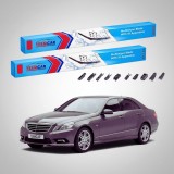 Cumpara ieftin Ștergătoare Mercedes-Benz Clasa E W212 2008-2014 | Set Față Flat &ndash; TeamCar&reg;