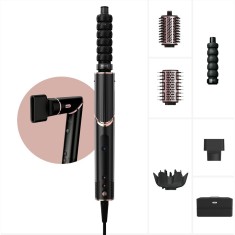 Ondulator 5-in-1 Shark FlexStyle HD446EU, 5 moduri de coafare, ondulatoare Auto-Wrap, perie paddle brush pentru indreptare par, concentrator styling,