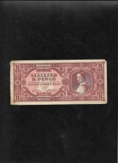 Rar! Ungaria 100000 100 000 B (bilioane) pengo 1946