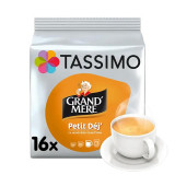 Capsule cafea, Jacobs Tassimo Grand Mere Petit Dejeuner, 16 bauturi x 90 ml, 16 capsule