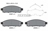 Set placute frana disc Fiat Fullback Pick-Up; Mitsubishi L200 / Triton, L200 Sasiu, L200 Triton Sasiu Motor 2.2 DI-D 4WD, 2.4 D, 2.4 D 4WD, 2.4 D