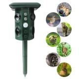 Aparat Solar LED cu Ultrasunete, Repelent pentru Animale Mari si Mici, Anti Rozatoare, Anti Insecte, Frecventa 13.5KHZ-45.5KHZ