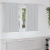VidaXL Perdele cu perdele 2 pcs Gri deschis 140x140cm Poliester 4107458