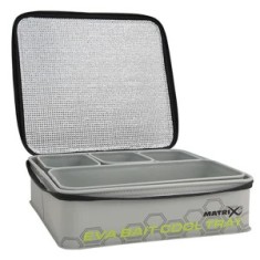 Geanta Termo Matrix Eva Bait Cool Tray Light Grey foto