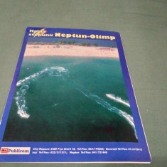 PLIANT/BROSURA HARTA STATIUNII NEPTUN -OLIMP