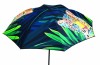 Umbrela de plaja pliabila, Azay Interiors, 200cm, design flamingo papagal