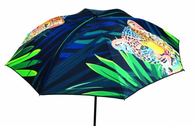 Umbrela de plaja pliabila, Azay Interiors, 200cm, design flamingo papagal foto