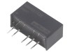 Convertor DC/DC Murata NMH0515SC, 2W, Intrare 5V, Iesire Dubla 15V/-15V, THT SIP