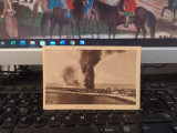 Constanța, Tancuri petroliere &icirc;n flăcări, Brennende Petroleumtanks, c. 1917, 205, Necirculata, Printata