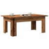 Masuta cafea vidaXL, 100x60x42cm, PAL lemn vechi, maro - Design modern, blat stabil, usor de curatat. Multifunctionala: living, dormitor