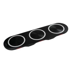 ALIMENTATOR wireless LOGILINK, compatibil cu tel. certificate Qi, 3 porturi wireless x 5W, 2 x USB (5V/2.1A), black, &amp;quot;PA0182&amp;quot; (timbru verde 0.18 lei) foto