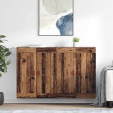 Cumpara ieftin Cabinet suspendat 2 buc. Lemn vechi 69,5 x 34 x 90 cm