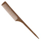 Pieptene Păr, Bej, Efect Plută, Lungime 23cm, Compoziție Coajă Nucă de Cocos 70%, PP 30%, Oem