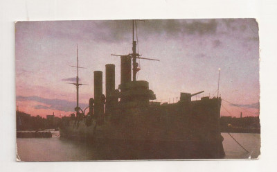 FA46-Carte Postala- RUSIA - Leningrad, Aurora Cruiser Battleship, necirculata 73 foto