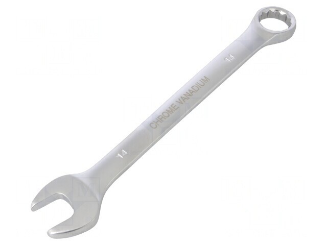 Cheie combinată 14mm oțel crom-vanadiu satinat