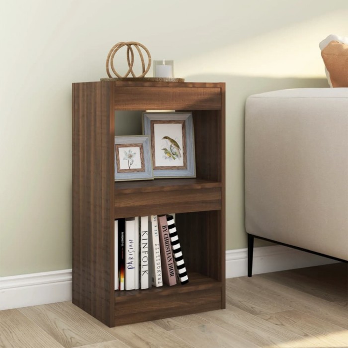 vidaXL Bibliotecă/Separator cameră, stejar maro, 40x30x72 cm