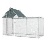 Cotet pasari Arguin200 otel galvanizat 200 x 100 x 100 cm [pro.tec] HausGarden Leisure, [pro.tec]