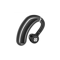 Casca Bluetooth Techstar&reg; K21 Negru/Argintiu, Sunet HD, Autonomie Mare