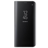 Cumpara ieftin Husa Clear View Samsung Galaxy S20 Plus neagra, Negru