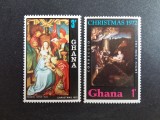 Lot filatelic Artă Religioasă &amp; Crăciun / Ghana (1972) - A583