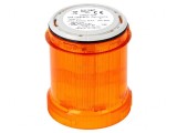 Semnalizator luminos portocaliu BA15D 12-250V IP66