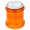 Semnalizator luminos portocaliu BA15D 12-250V IP66