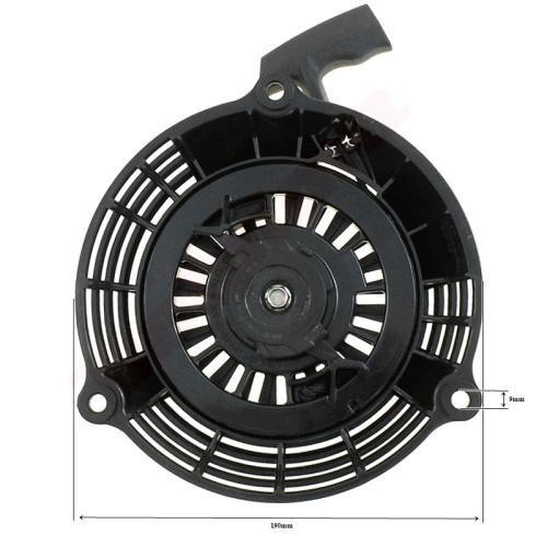 Demaror complet motosapa / masina tuns gazon motor Honda GCV160 (28400-Z0L-V20ZA) negru 9mm