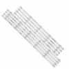 Set barete led , Televizor LG 55 inch , 4 barete cu 5 led-uri si 4 barete cu 6 led-uri