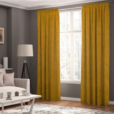 Draperie tip tesatura in cu rejansa din bumbac tip fagure, Madison, 150x220 cm, densitate 700 g/ml, Doria, 1 buc foto