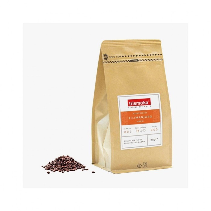 Cafea TRISMOKA Kilimanjaro single origin, boabe, 250 g