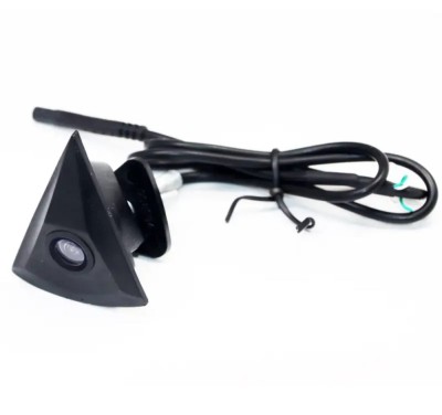 Camera Frontala Auto Dedicata Volkswagen cu Montaj in Sigla, unghi 150&amp;deg;, Compatibila cu Unitati Aftermarket RCA, Vedere Nocturna, Rezistenta la Apa IP foto