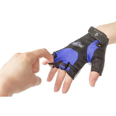 Manusi Ciclism M-WAVE XL(Albastru/Negru) foto