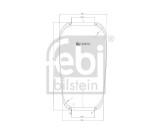 FEBI BILSTEIN 35879 Burduf suspensie pneumatica