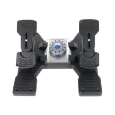 Logitech Flight Rudder Pedals Pedale Simulare Zbor, USB, Tensiune Ajustabila, PC