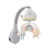 Carusel muzical 2 in 1, Fisher Price, Curcubeu, HBP40