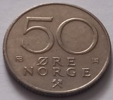 Norvegia , 50 Ore 1978, Europa