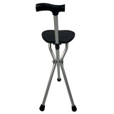 Baston cu Scaun Pliabil Integrat, Tip Trepied, Dr. Happy JL9402L