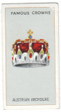 Coroane REGALE ( 17 ) celebre - Austria - Arhiduce MAXIMILIAN II - 68/36 mm, Necirculata, Printata