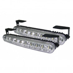 Leduri de zi Daytime running 24xLED 160x25x40 mm 12V / 24V DRL16 Keetec - BIT2-DRL16+B foto