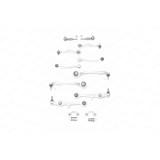 Set reparatie suspensie roata Moog VORK7925, parte montare : punte fata, stanga, dreapta