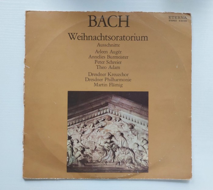 Bach&ndash; Weihnachtsoratorium (Ausschnitte) - disc vinil