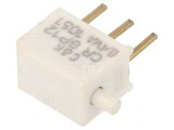 Comutator acționat prin apăsare SPDT 0,1A/4VAC IP57