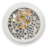 Cumpara ieftin Cristale Unghii LUXORISE, Crystal White